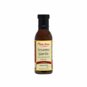 ASIAN MENU SESAME GARLIC