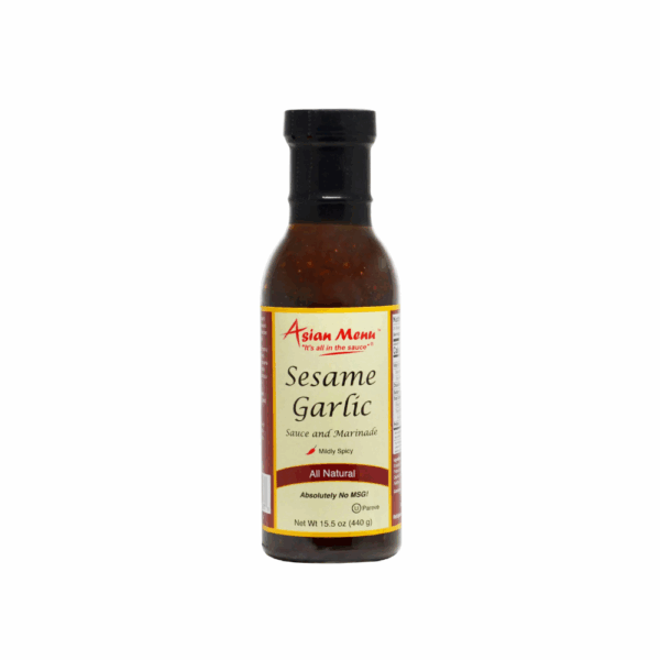 ASIAN MENU SESAME GARLIC