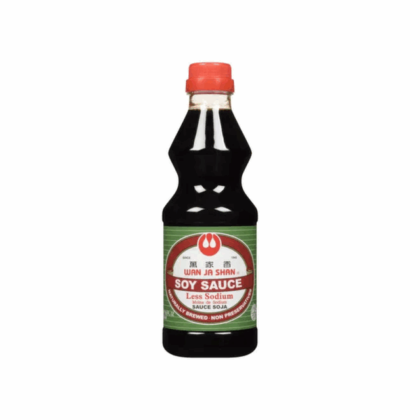 WAN JA SHAN SOY SAUCE LESS SODIUM